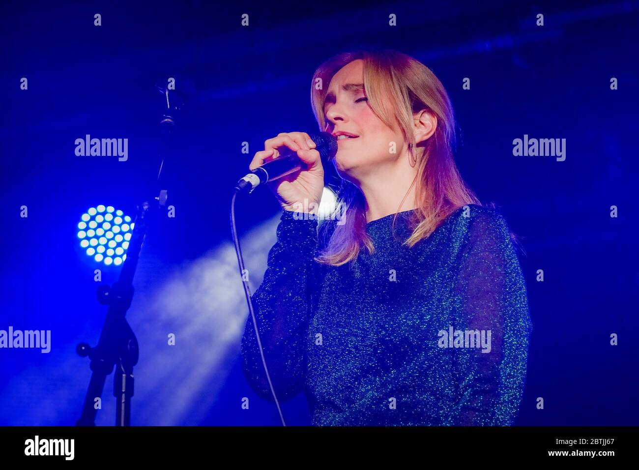 Irish Folk singer, Cara Dillon, concerto, Skegness, Inghilterra. Foto Stock