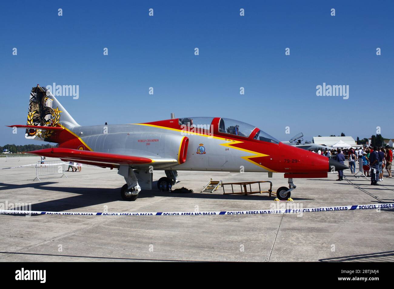 Casa C-101 Aviojet al Málaga Airshow 2010, Andalusia, Spagna. Foto Stock