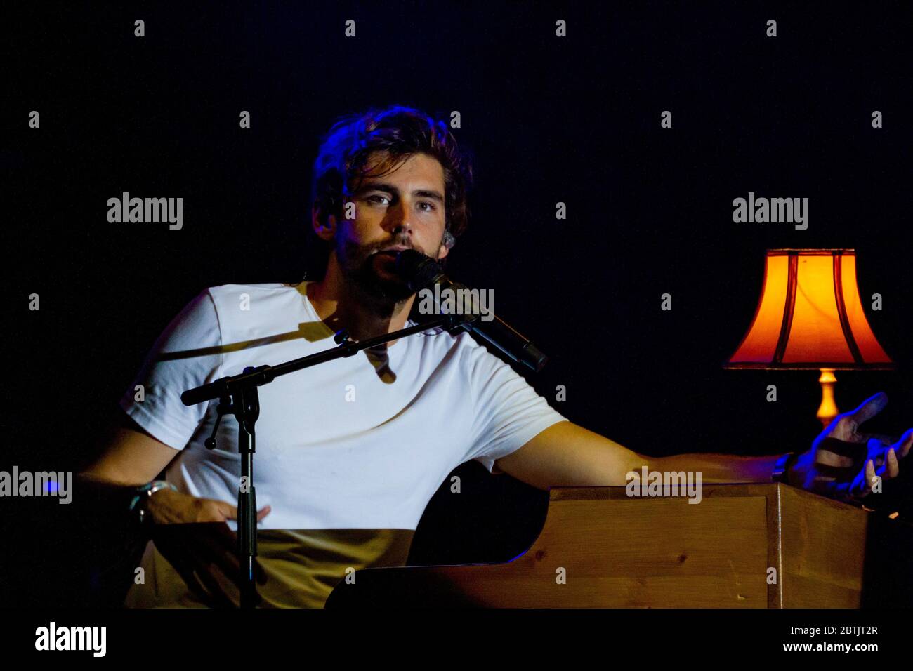 alvaro soler durante Alvaro Soler in Piazza Carli , asiago (vi), 09 agosto 2019 Foto Stock