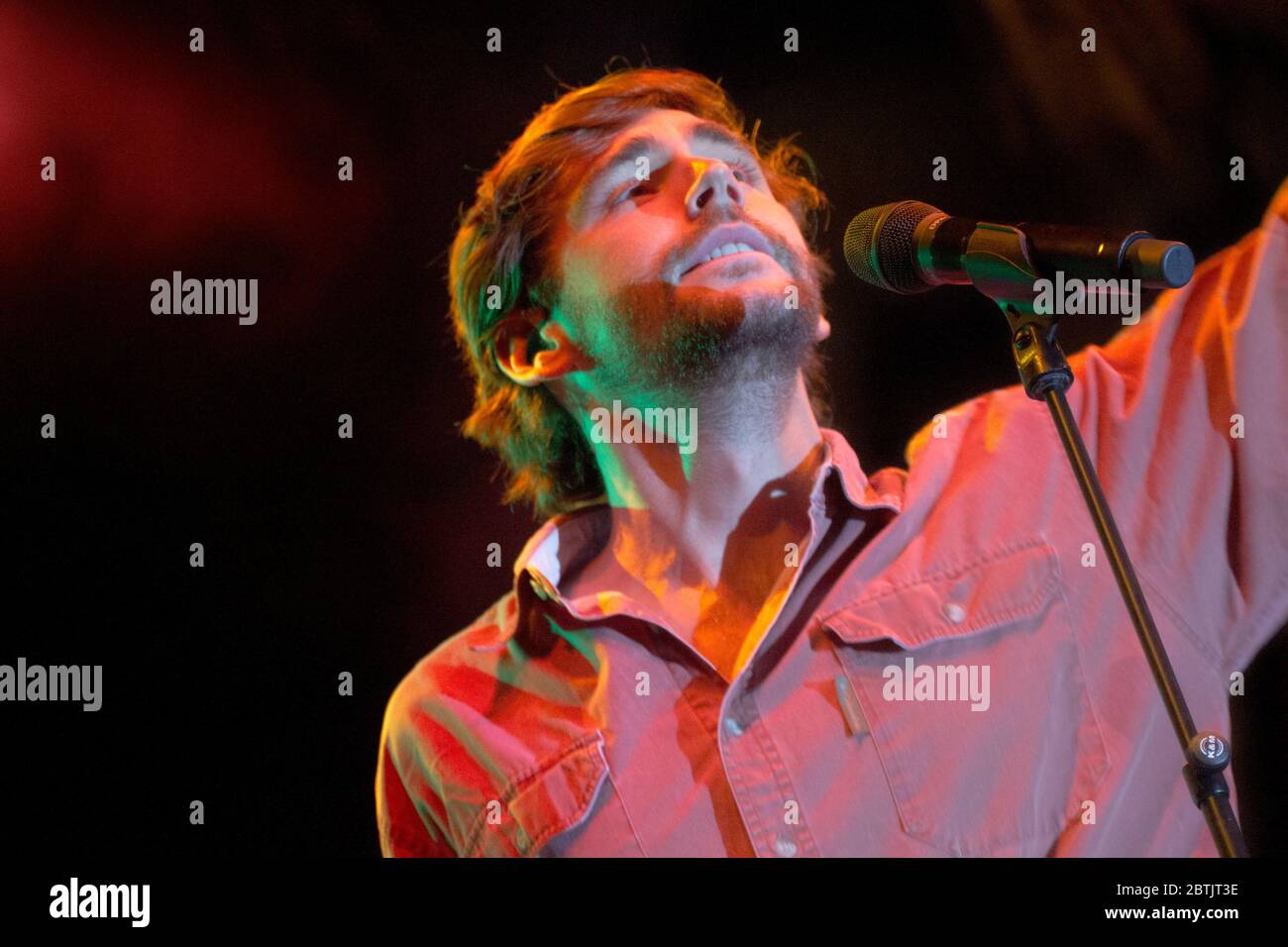 alvaro soler durante Alvaro Soler in Piazza Carli , asiago (vi), 09 agosto 2019 Foto Stock