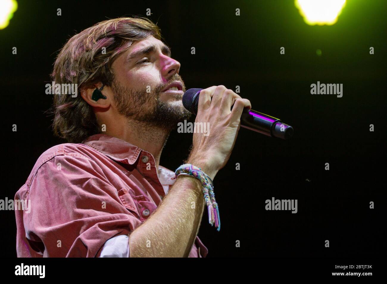 alvaro soler durante Alvaro Soler in Piazza Carli , asiago (vi), 09 agosto 2019 Foto Stock