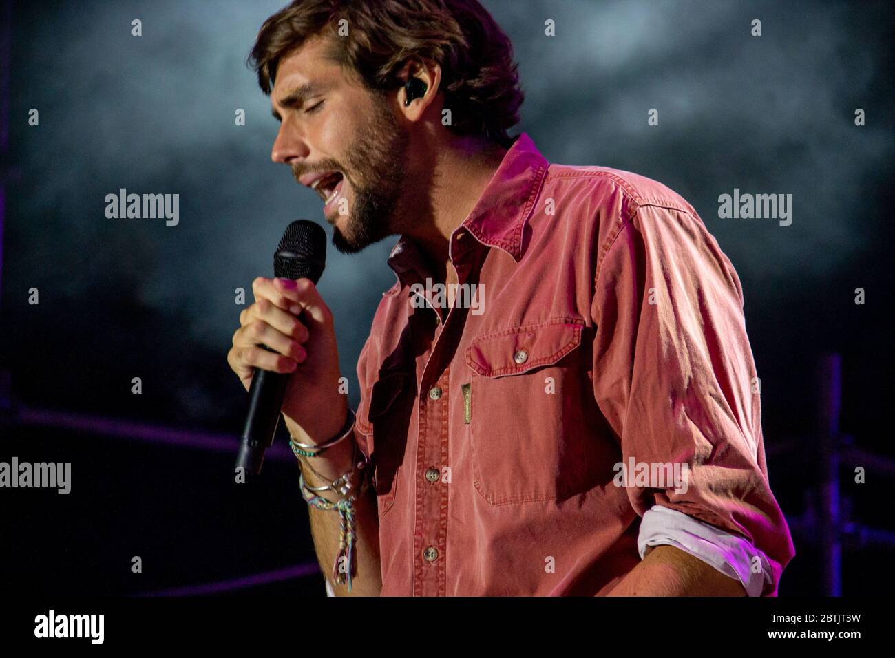 alvaro soler durante Alvaro Soler in Piazza Carli , asiago (vi), 09 agosto 2019 Foto Stock