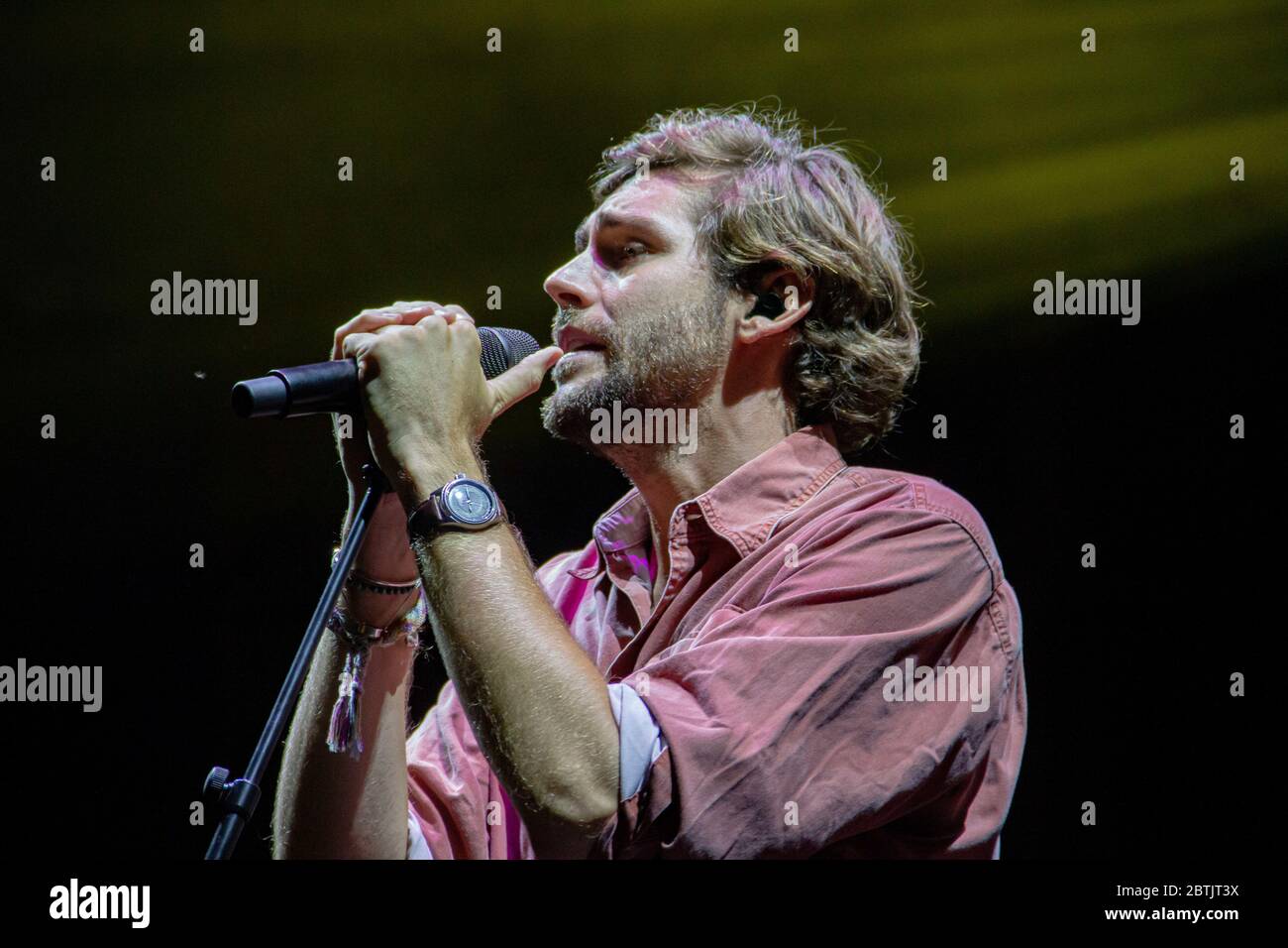 alvaro soler durante Alvaro Soler in Piazza Carli , asiago (vi), 09 agosto 2019 Foto Stock