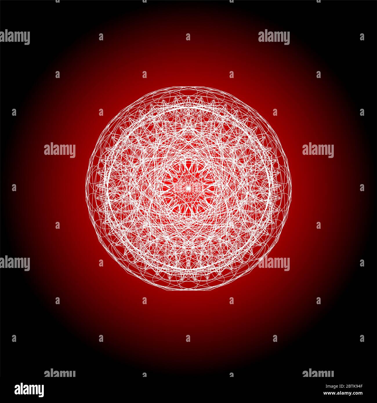 Elemento guilloche per certificato, voucher, banconota, voucher, denaro, valuta, nota, assegno, biglietto, premio Foto Stock