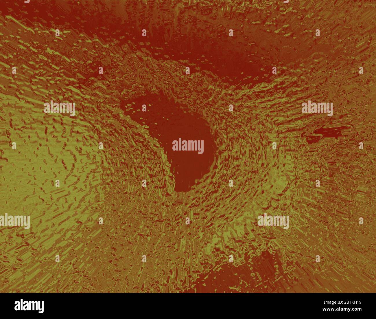 Grafica wavepaper effetto onda marea con spazio per il testo, spazio per la copia, concetto per vulcano, lava, magma, roccia fusa, calore Foto Stock