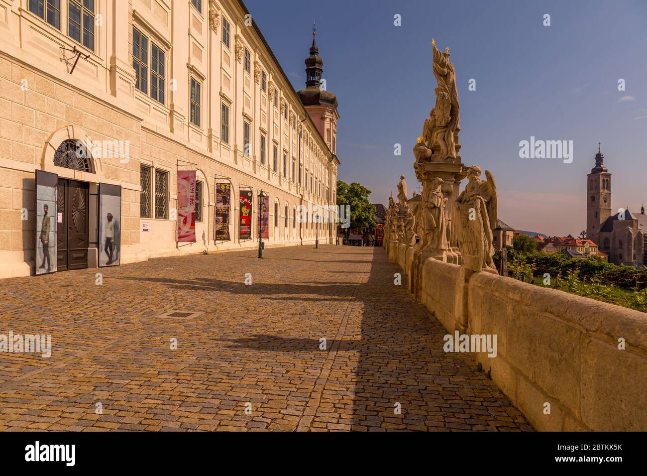 Università dei Gesuiti a Kutna Hora, Repubblica Ceca, Europa. Sito patrimonio dell'umanità dell'UNESCO Foto Stock