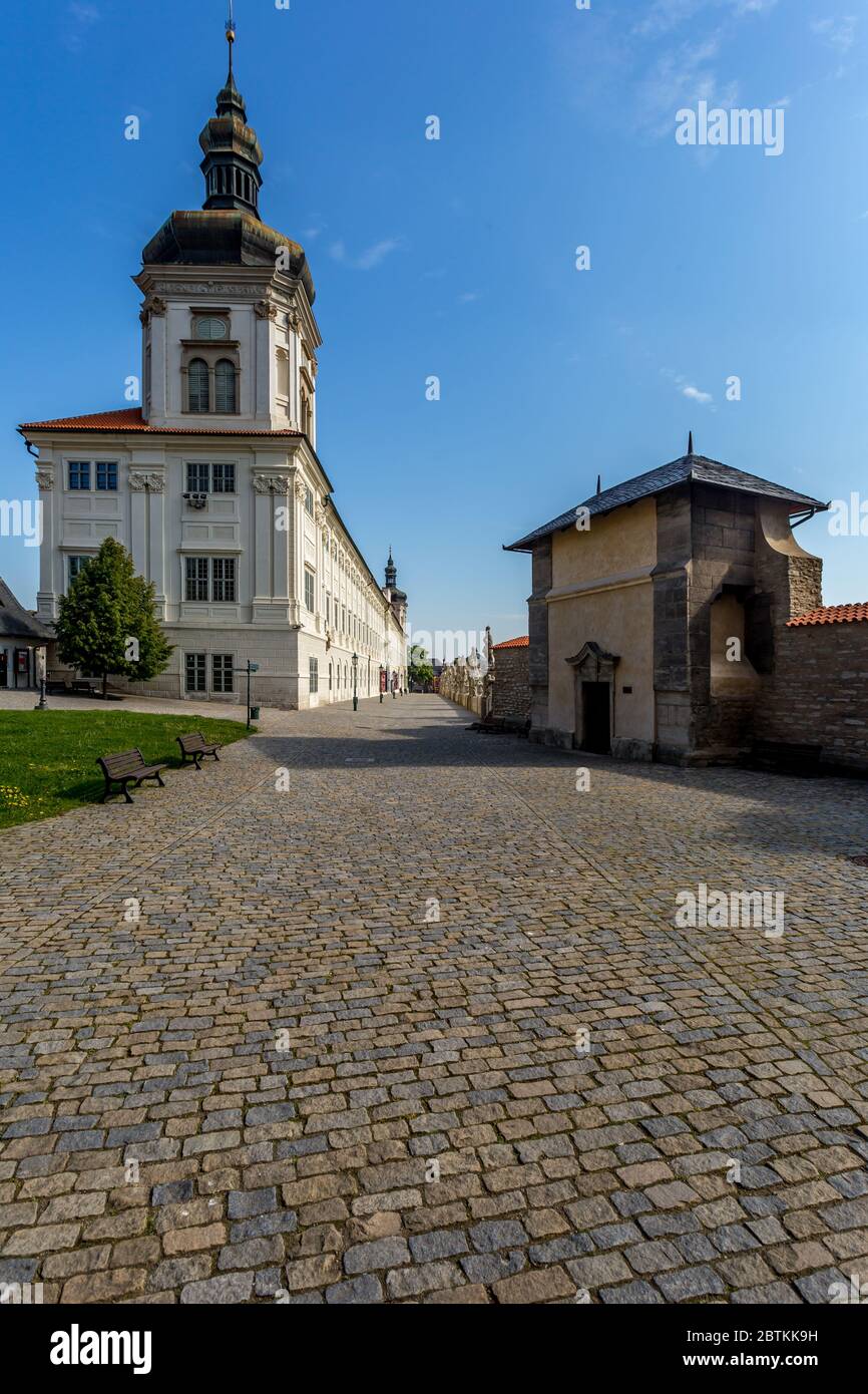 Università dei Gesuiti a Kutna Hora, Repubblica Ceca, Europa. Sito patrimonio dell'umanità dell'UNESCO Foto Stock