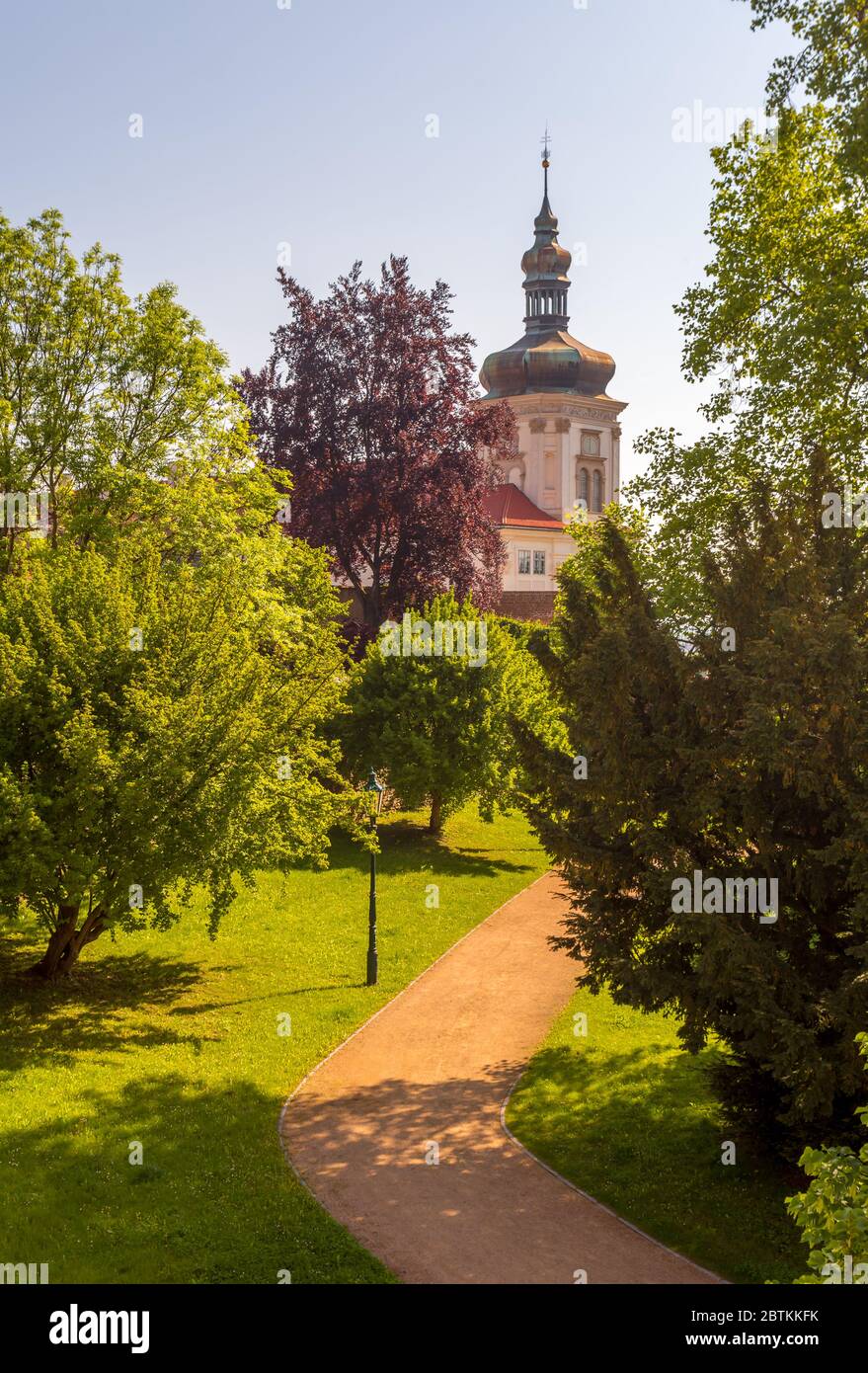 Università dei Gesuiti a Kutna Hora, Repubblica Ceca, Europa. Sito patrimonio dell'umanità dell'UNESCO Foto Stock