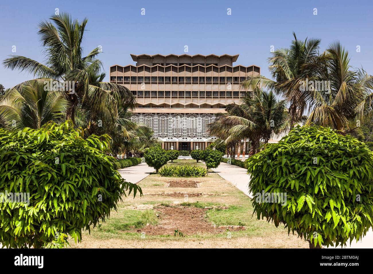 Museo Nazionale del Pakistan, Museo Nazionale di Karachi, Karachi, Provincia di Sindh, Pakistan, Asia meridionale, Asia Foto Stock