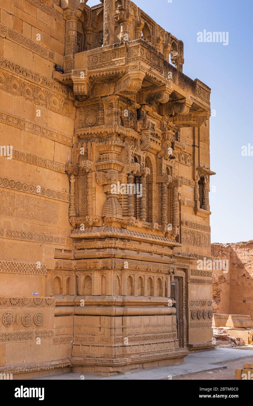 La necropoli di Makli, Makli Hills, uno dei più grandi siti funerari del mondo, Makli, sobborgo di Thatta, la provincia di Sindh, il Pakistan, l'Asia meridionale, l'Asia Foto Stock