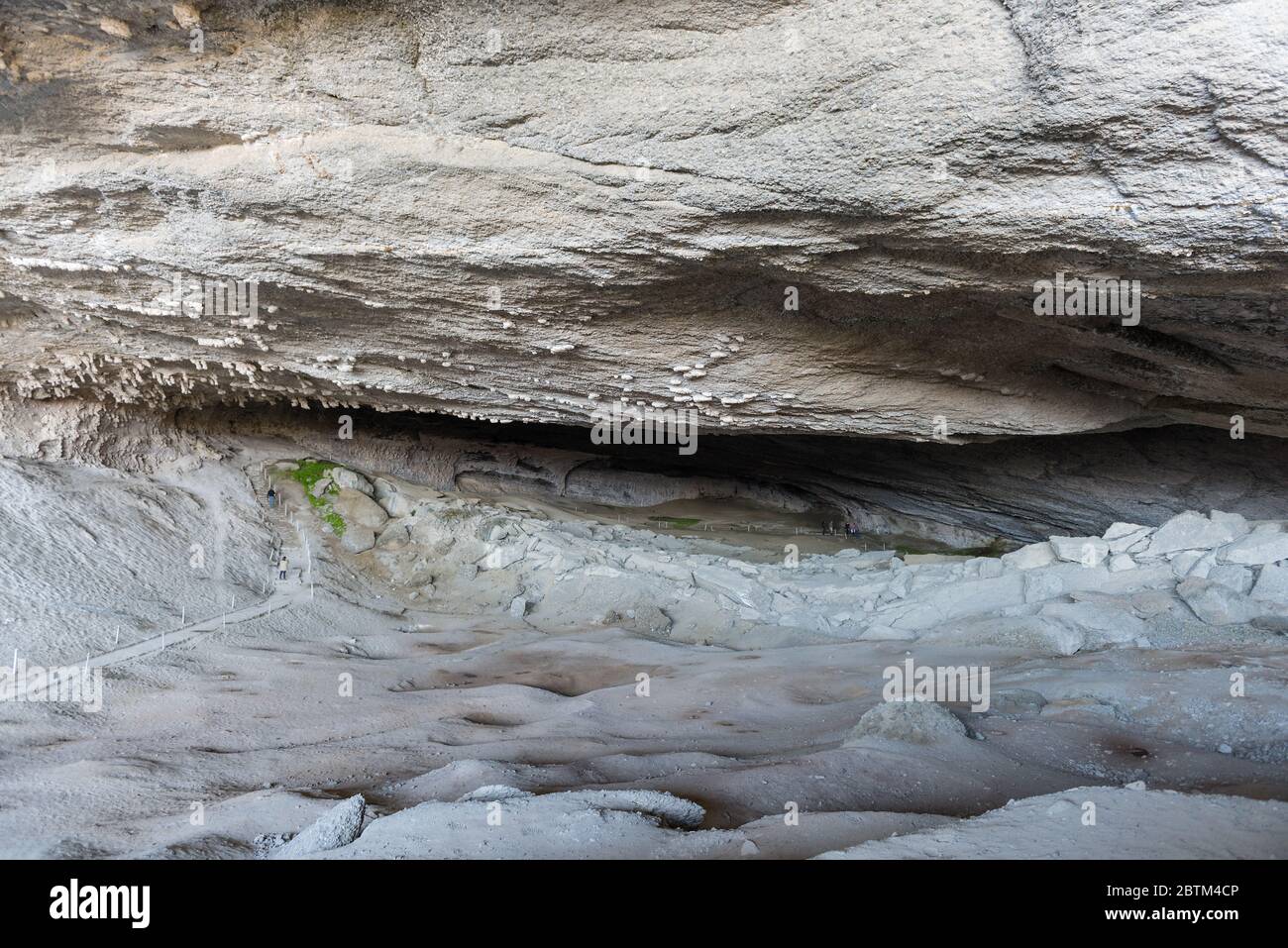 Monumento naturale della Grotta di Mylodon vicino a Puerto Natales, Cile Foto Stock