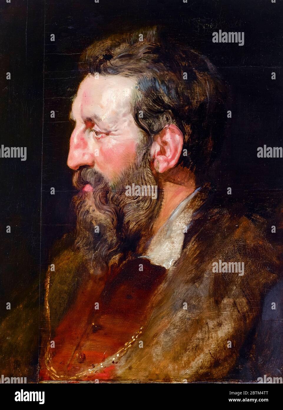 Peter Paul Rubens, Ritratto di un uomo, pittura, circa 1615 Foto Stock