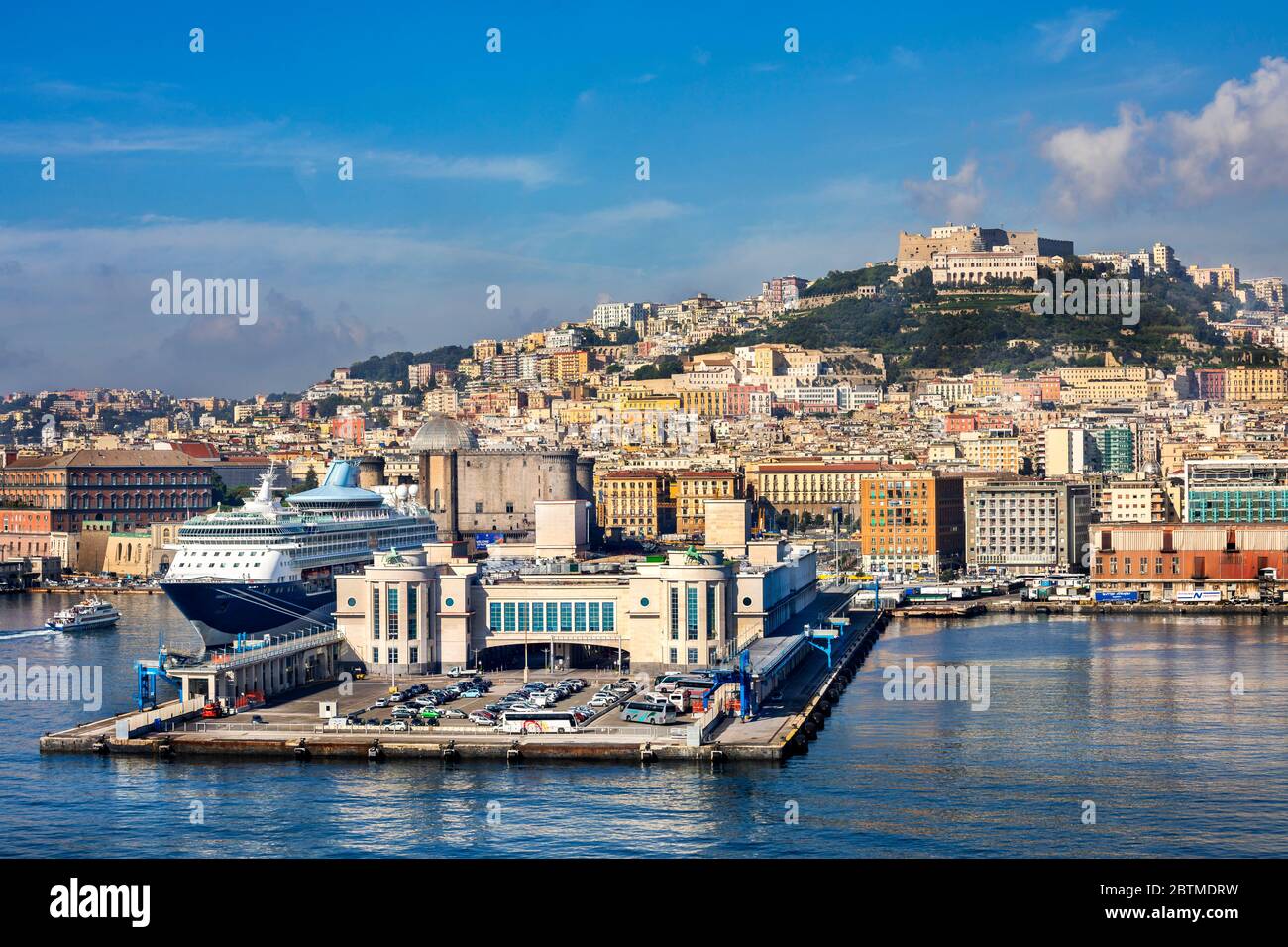 Italia, Napoli City panorama, Foto Stock