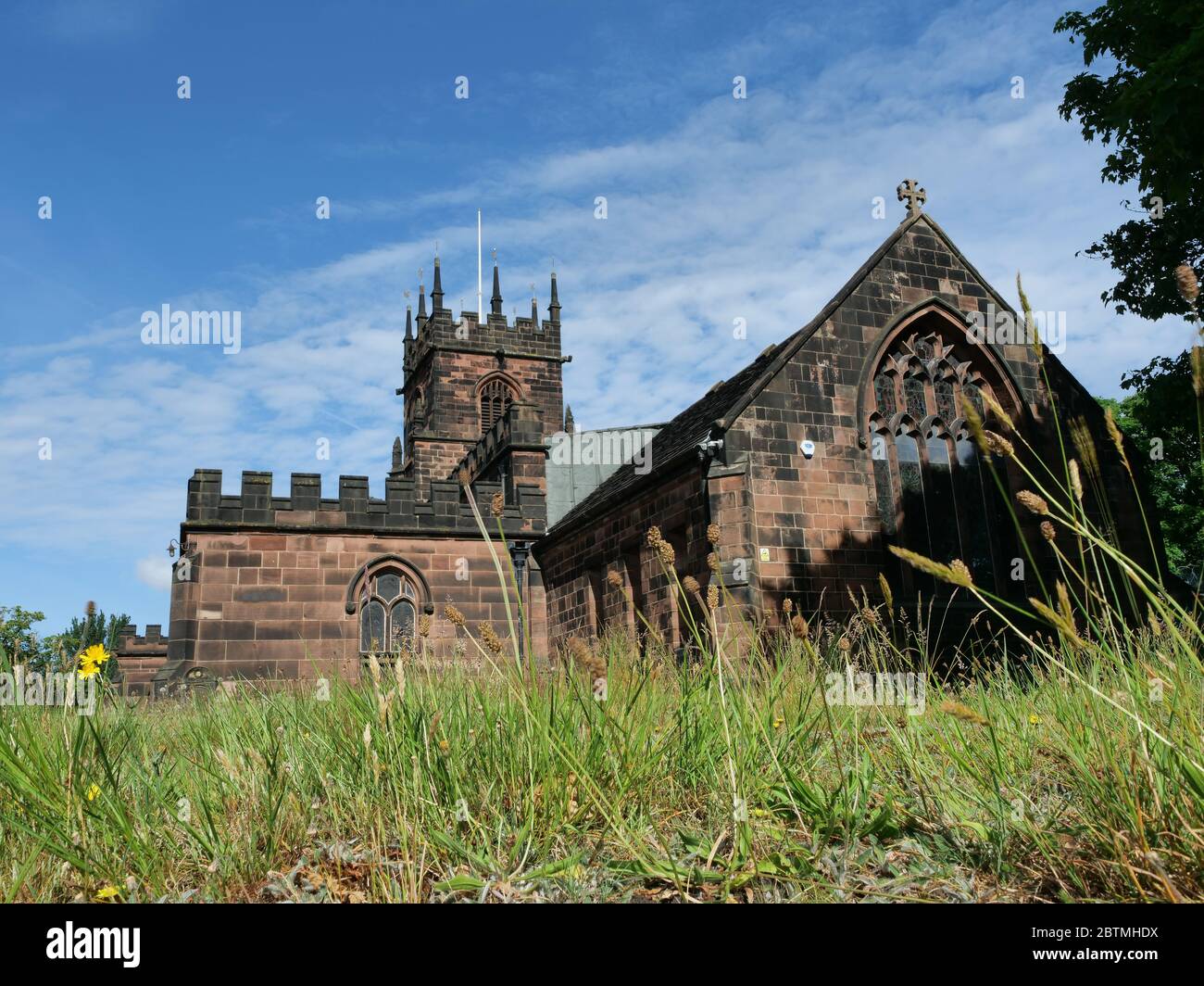 St Michaels, Huyton Parish Church, Huyton, Inghilterra, Regno Unito Foto Stock