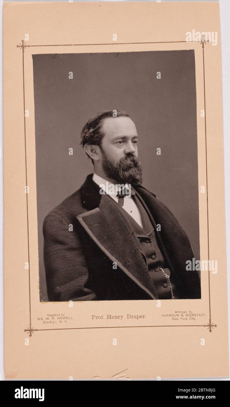 Henry Draper. Foto Stock Henry Draper. Foto Stock