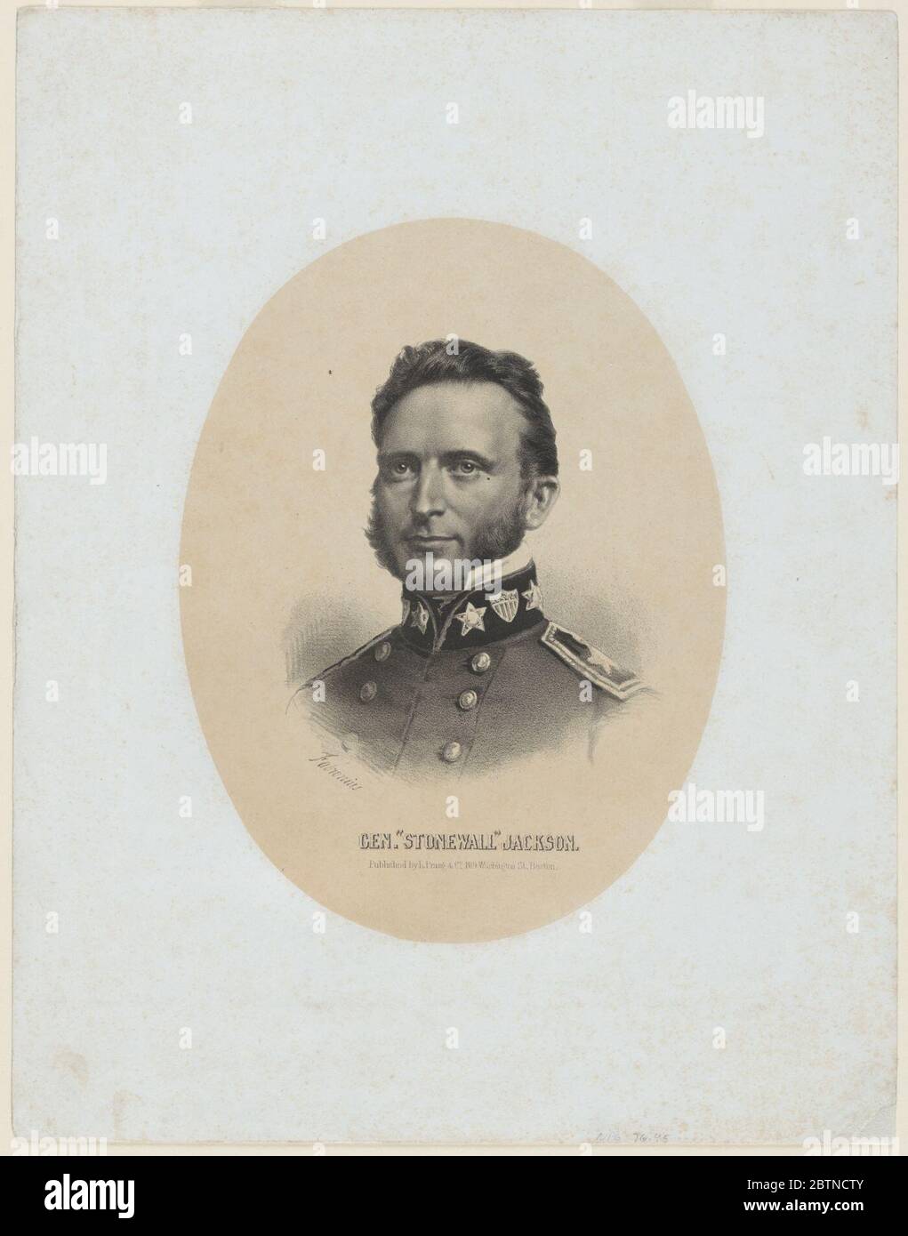 Stonewall Jackson. Foto Stock