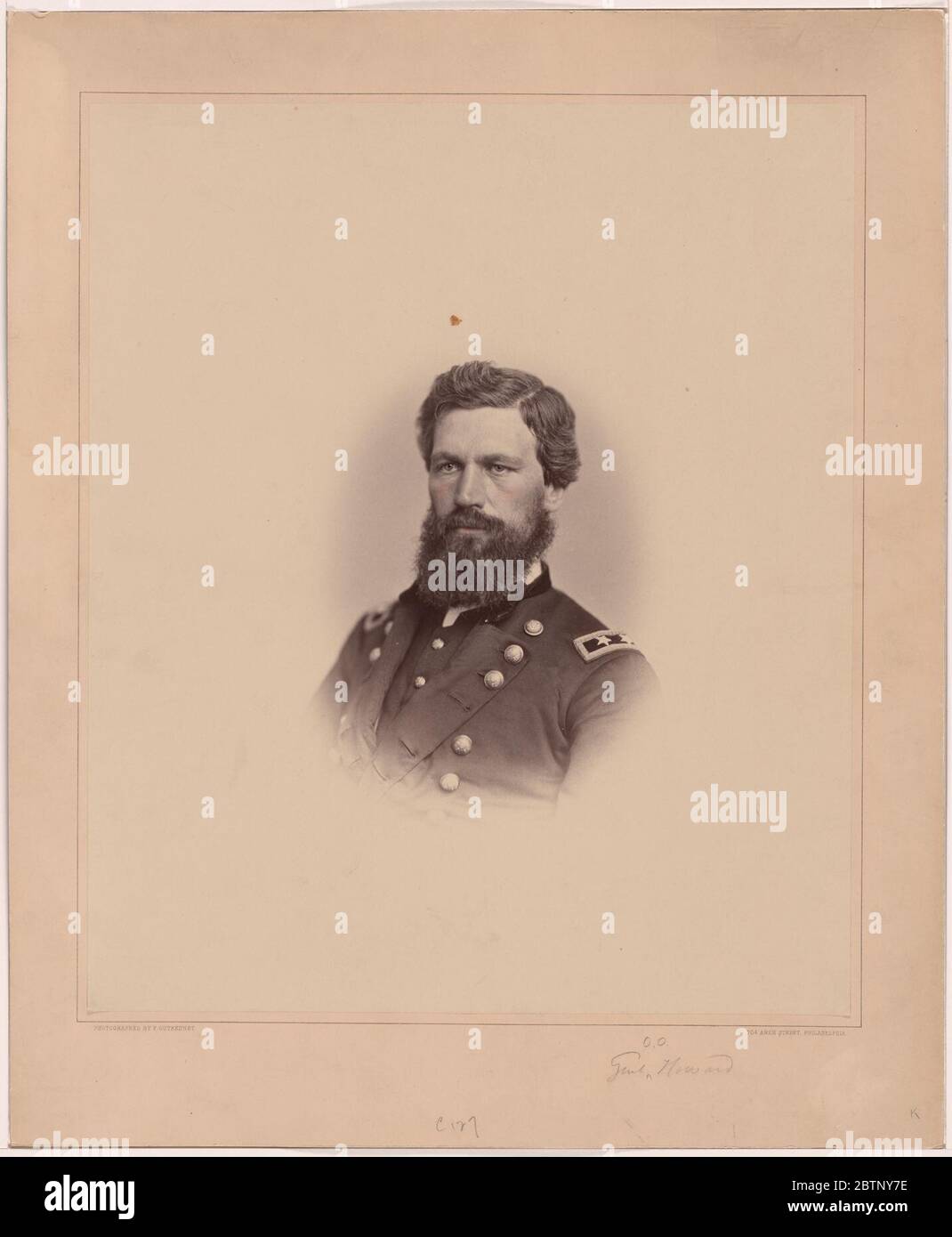 Oliver Otis Howard. Foto Stock