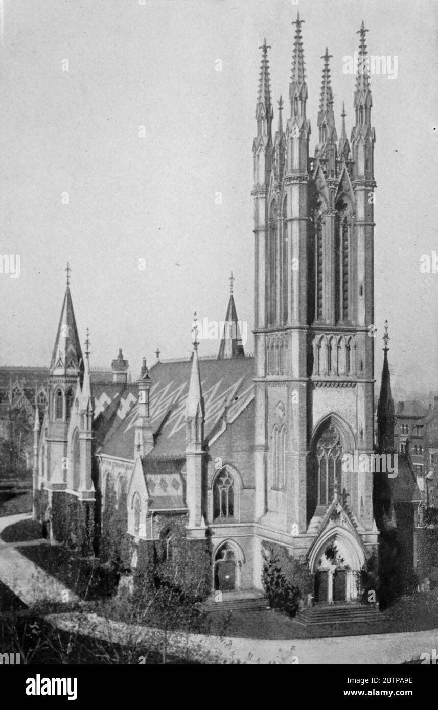 Toronto . La Chiesa Metodista Metropolitana . 31 gennaio 1928 Foto Stock