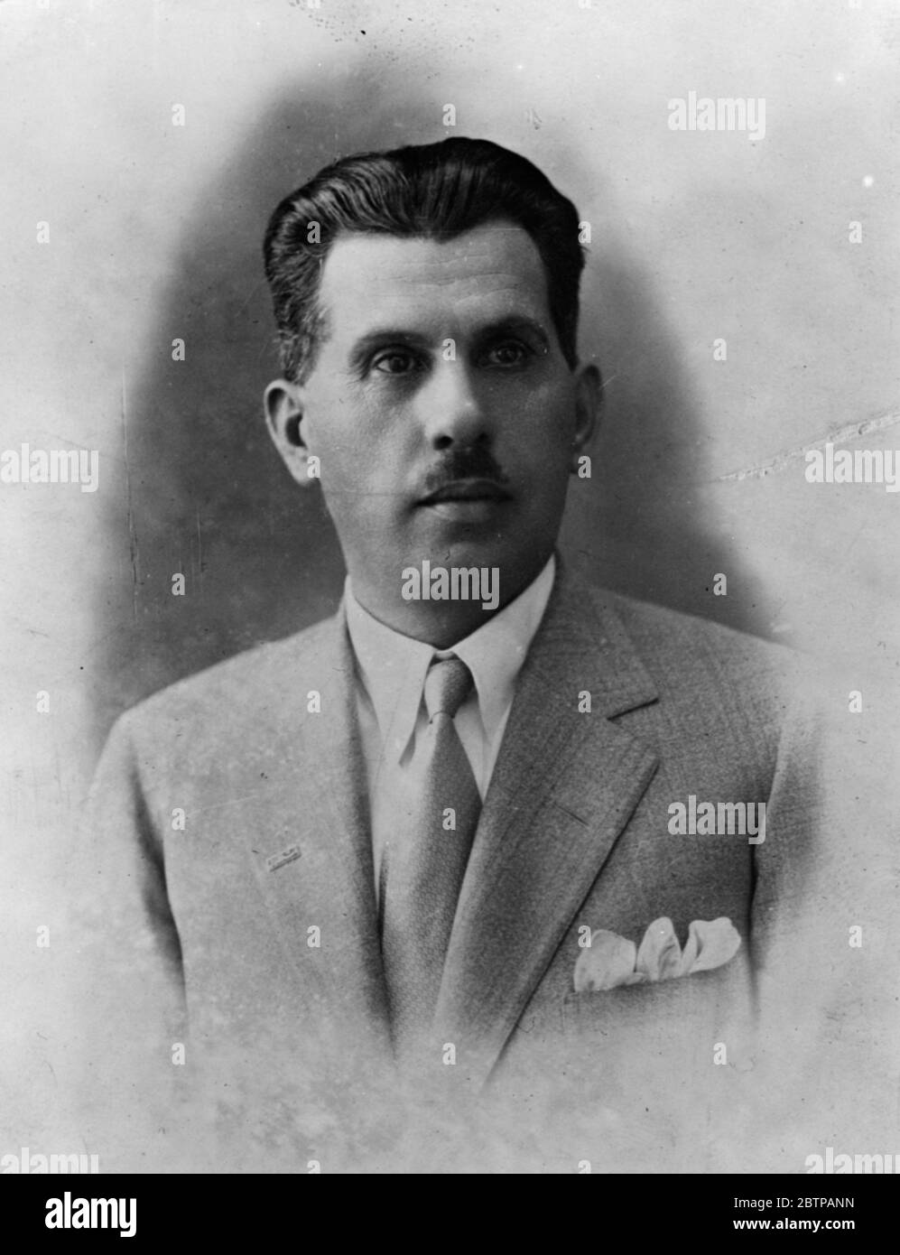 Nuovo altoparlante turco . Kozim Pasha , appena nominato Presidente della Grande Assemblea Nazionale ad Angora . Dicembre 1929 Foto Stock