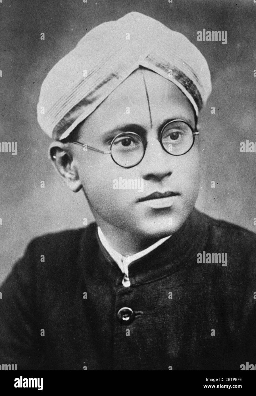 Celebrità indiane . Il sig. K T Bashyam Iyengar, BABL, noto avvocato. 1930 Foto Stock