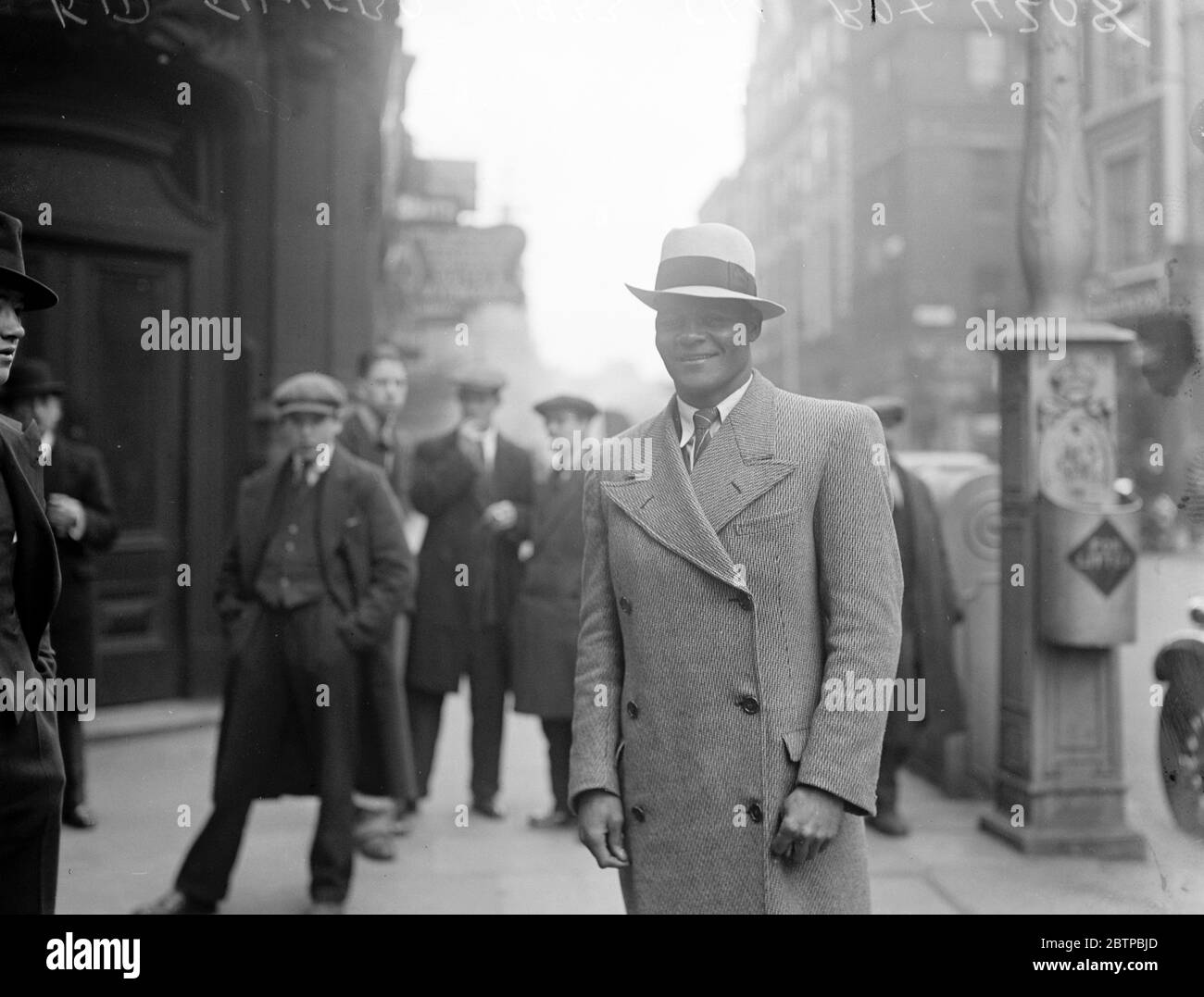 Capretto Tunero , Boxer . 30 marzo 1933 Foto Stock