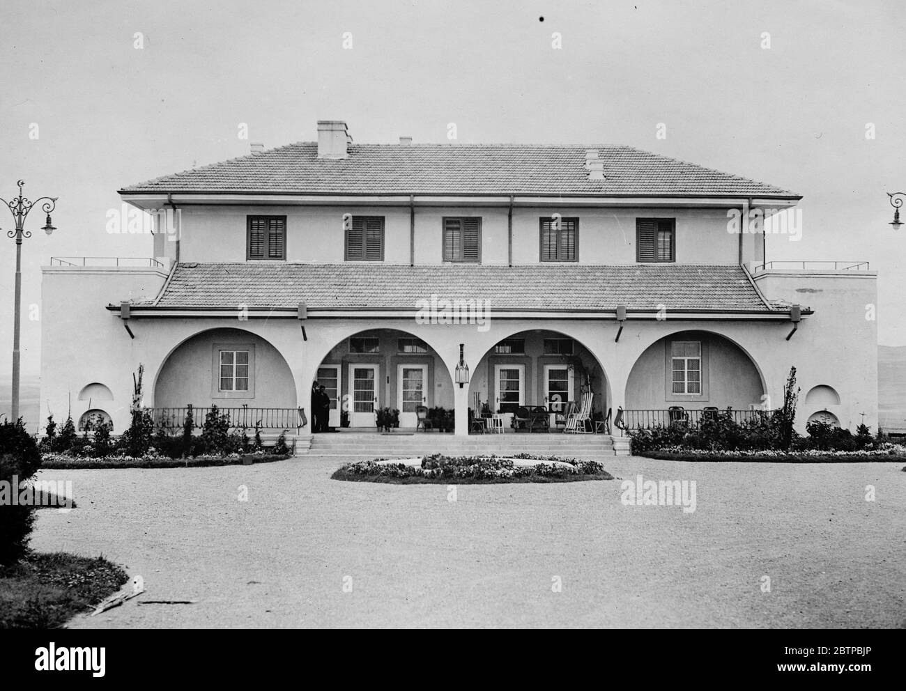 Angora . La villa dei Glrazi nella sua fattoria privata . 1 novembre 1931 Foto Stock