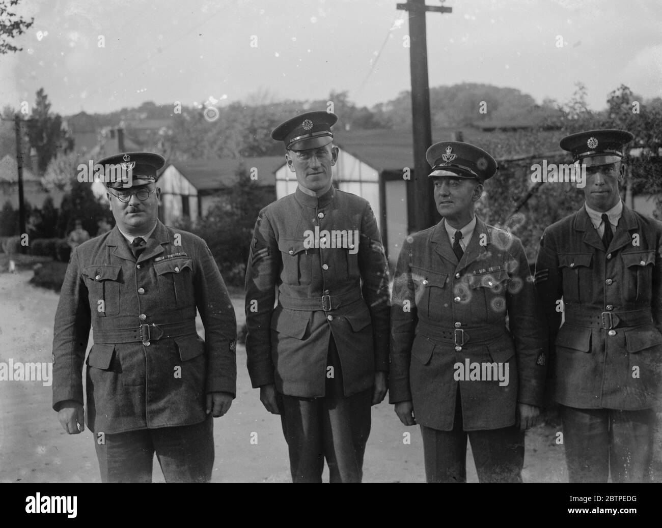 Personale RAF 1935 . Foto Stock