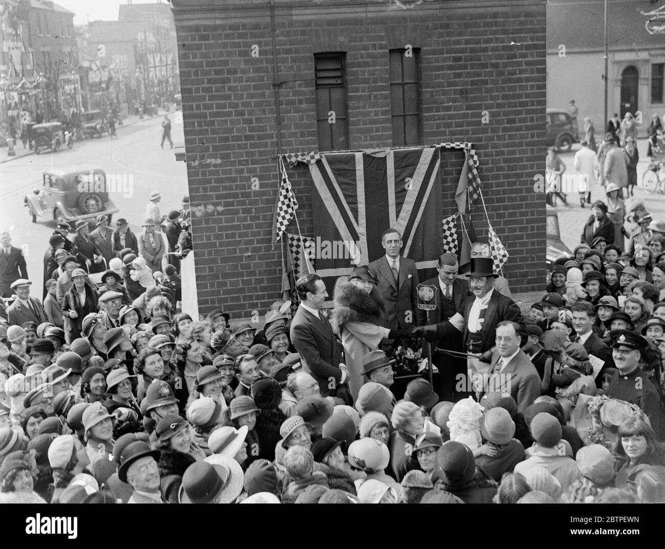 Giovanni Bull a Bexleyheath . 1935 Foto Stock