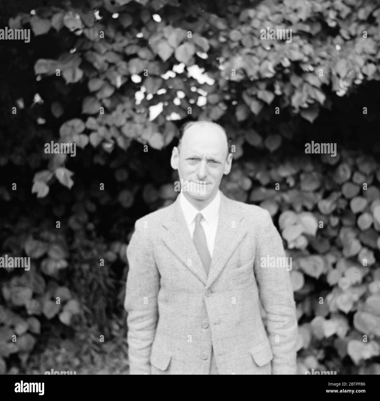 Sig. Saunders in Sidcup . 1936 Foto Stock