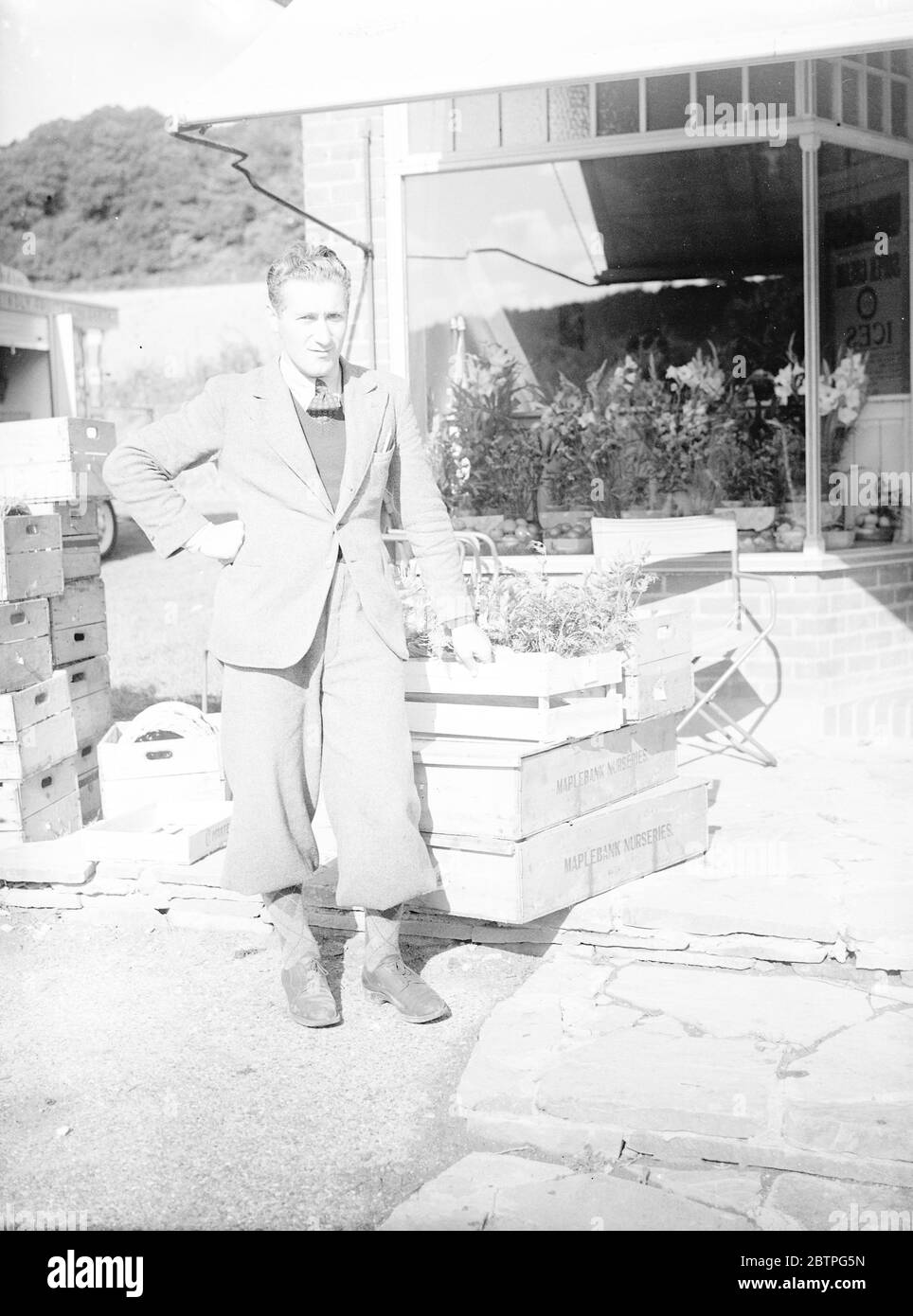 De Vries un calciatore . 1939 . Foto Stock
