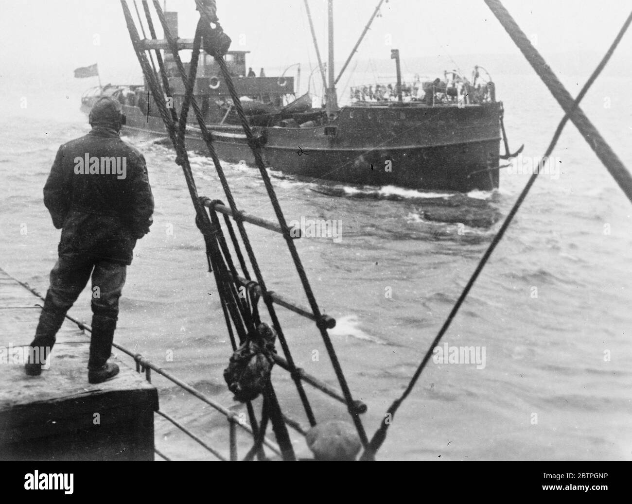 Spedizione artica russa . 10 novembre 1932 Foto Stock