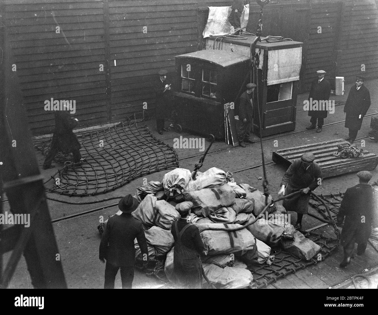 Posta di Natale . 1934 Foto Stock