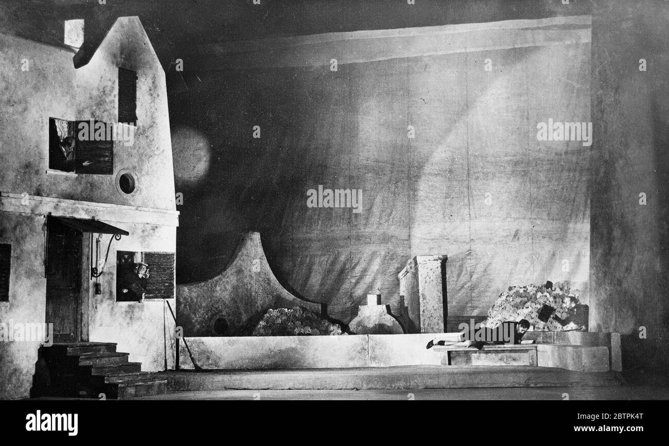 Teatro Vachianys . 9 ottobre 1934 . Foto Stock