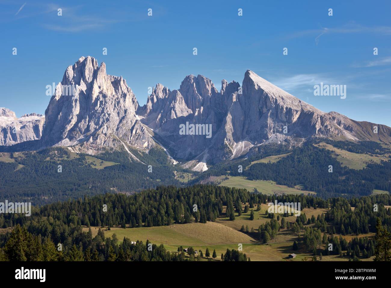 Alpe di Siusi Foto Stock