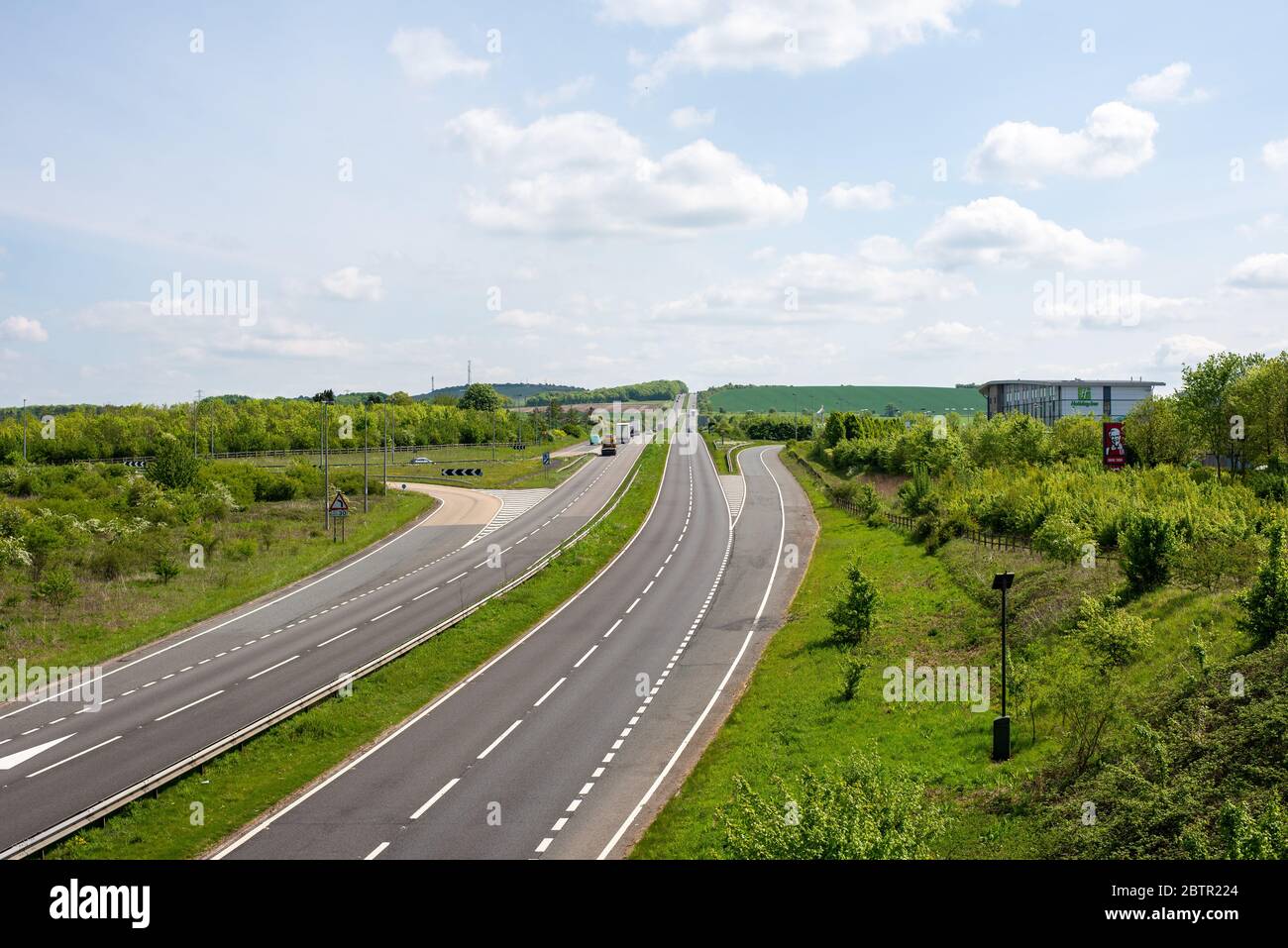 Aziende di Amesbury durante la chiusura di Coronavirus. Wiltshire, Inghilterra Foto Stock