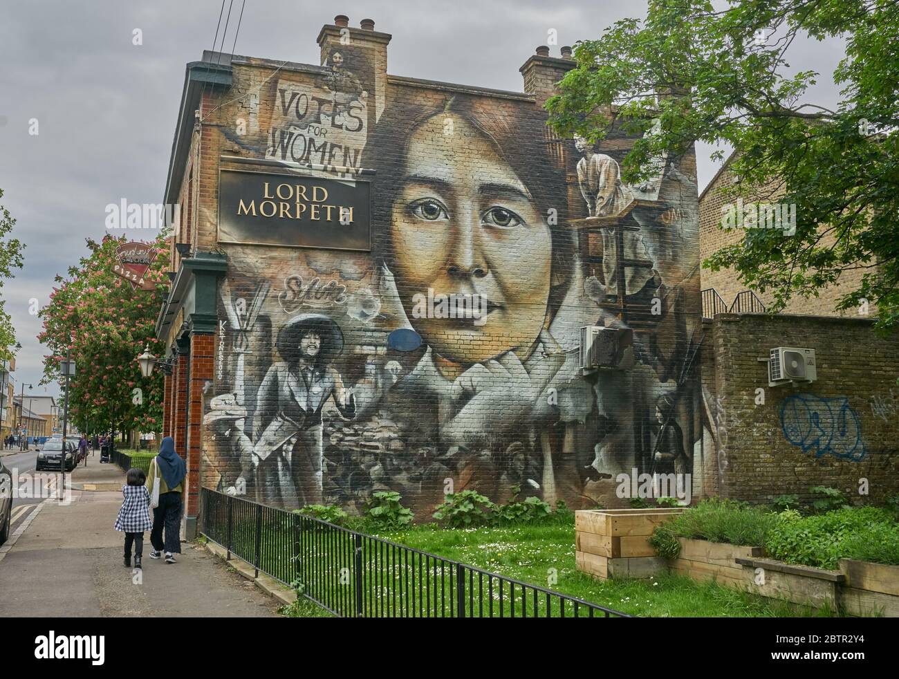 lord morpeth pub voti per le donne Foto Stock