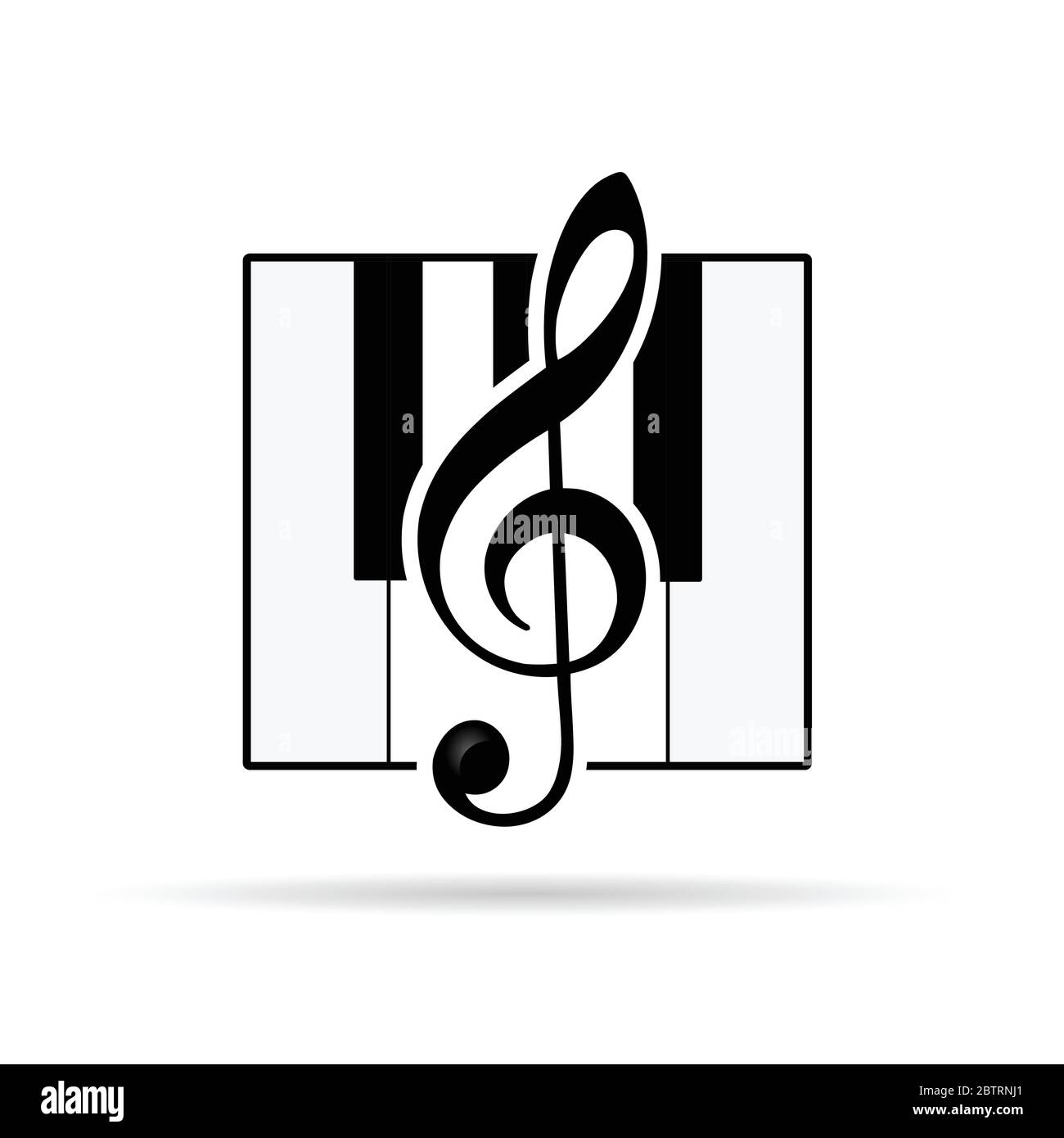 silhouette vettoriale con icona chiave viola Illustrazione Vettoriale