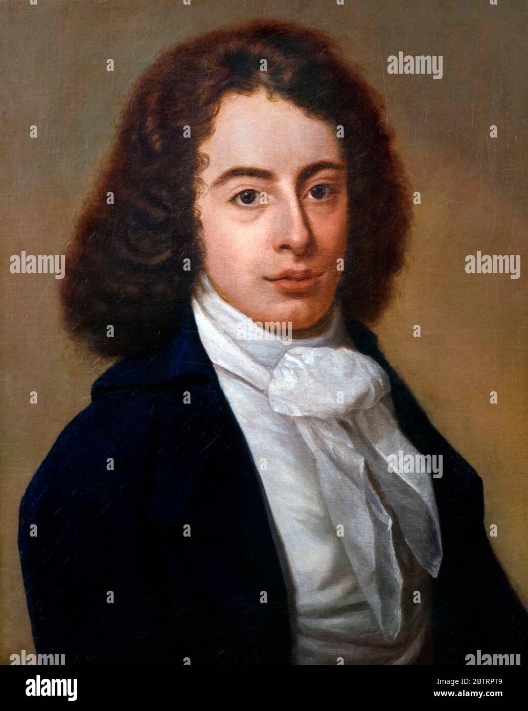 Robert Southey (1774-1843), il ritratto di Pietro Vandyke, olio su tela, 1795. Foto Stock