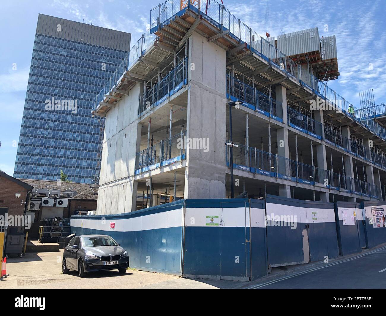 Costruzione di proprietà degli studenti Jarvis a Sheffield Foto Stock