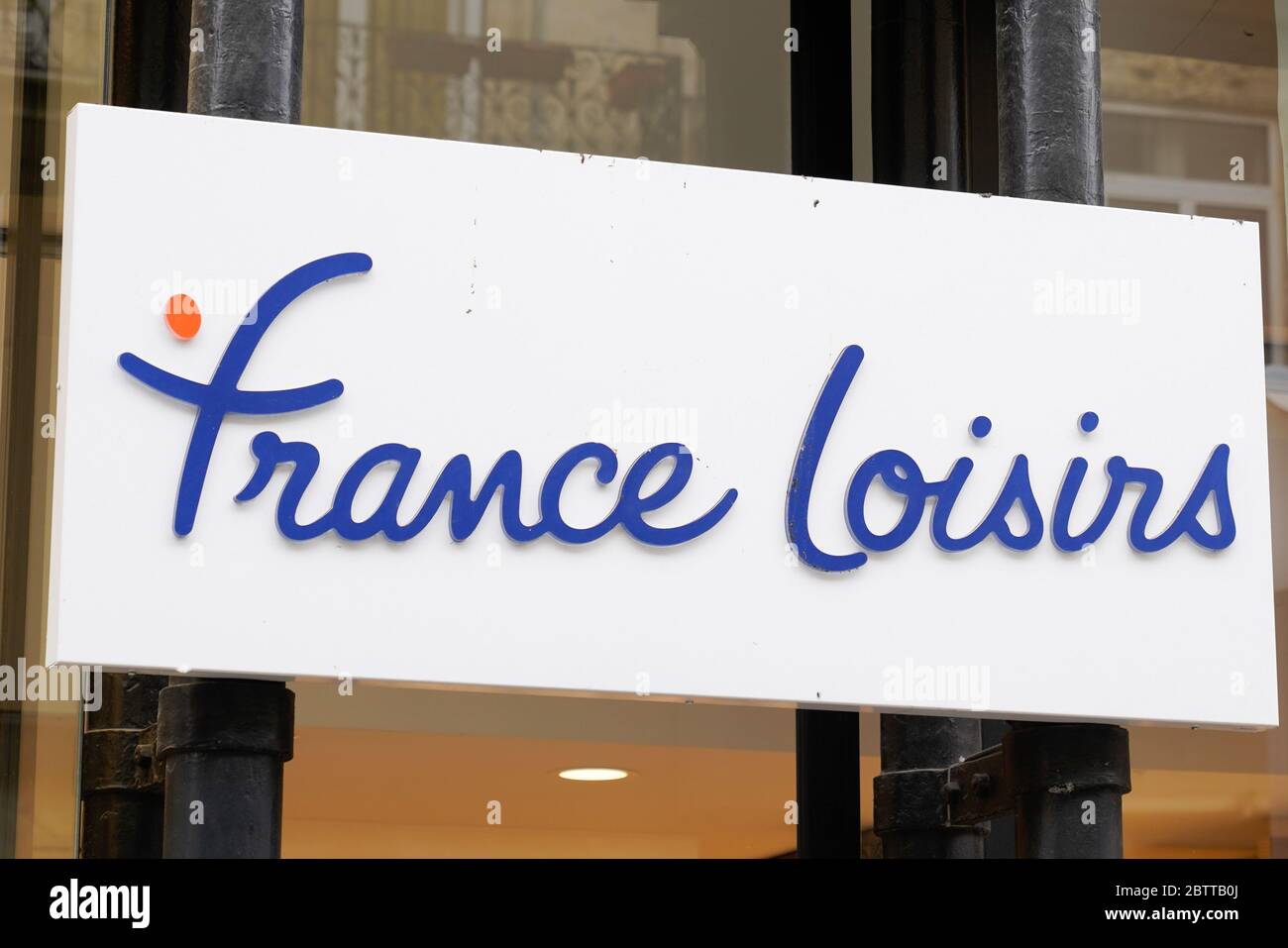 Bordeaux , Aquitaine/France-05 05 2020 : logo e cartello della france Loisirs Shop a muro; Foto Stock