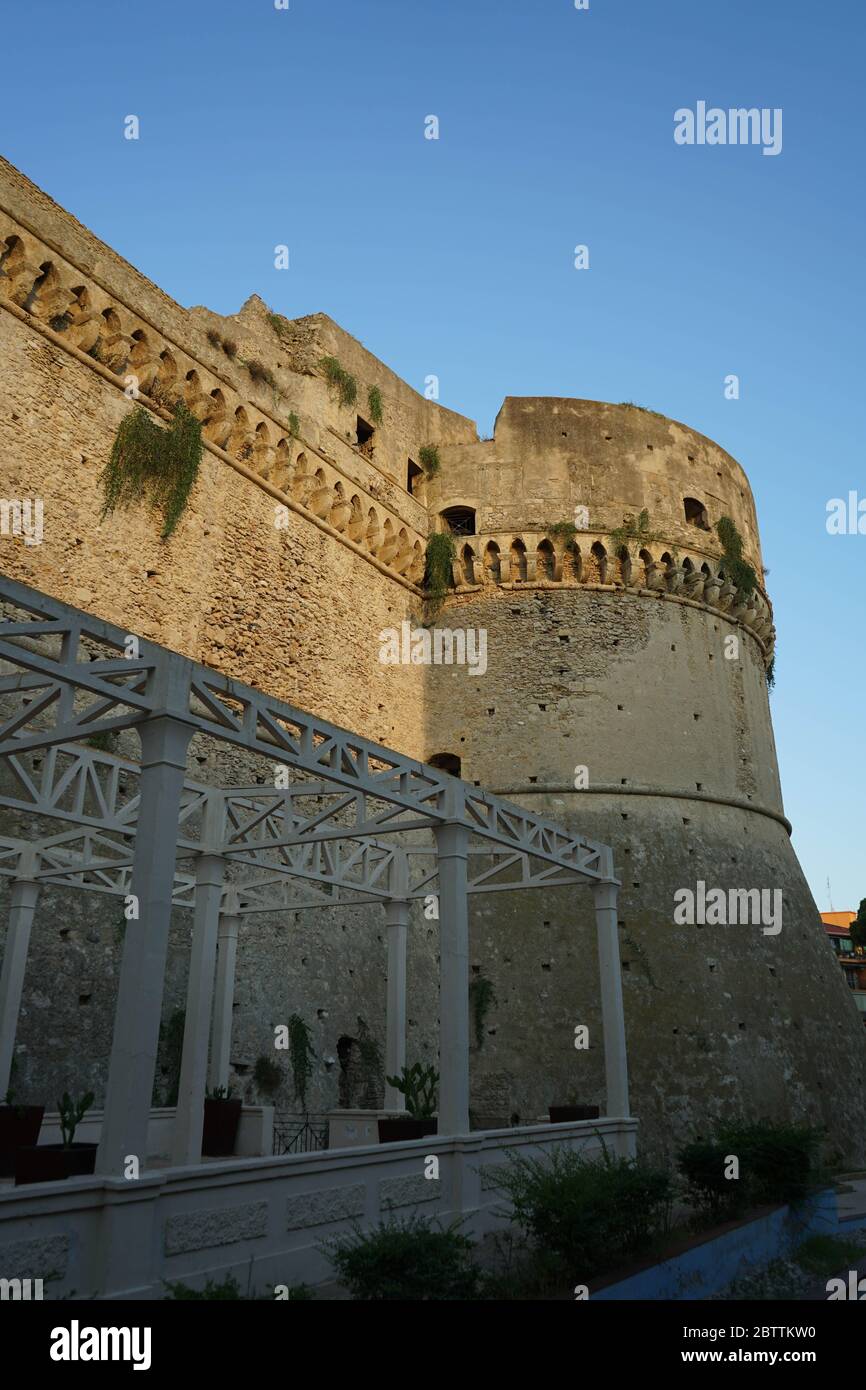 Il Castello di Crotone Calabria - Italia Foto Stock