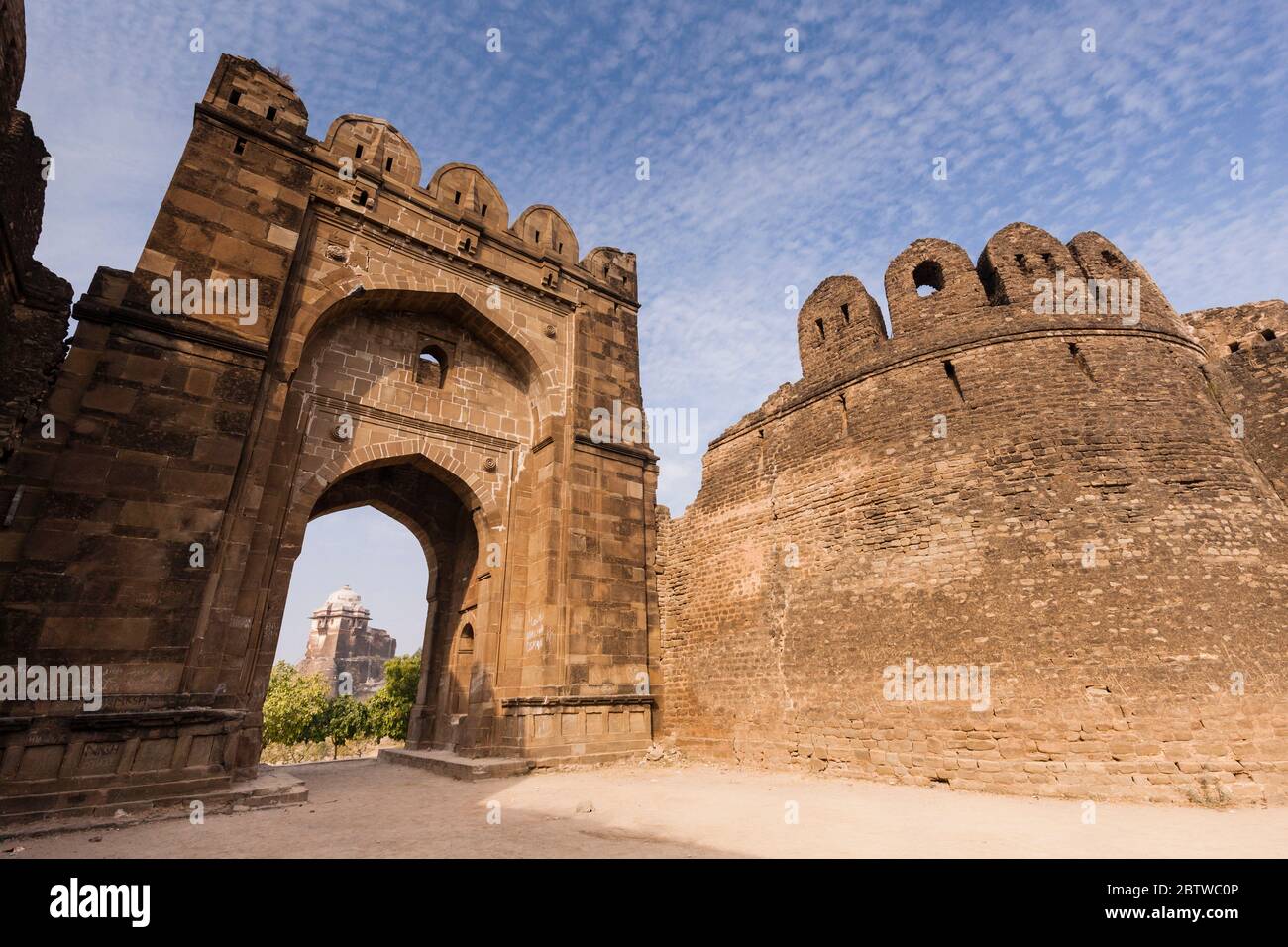 Forte di Rohtas, porta, distretto di Jhelum, provincia di Punjab, Pakistan, Asia meridionale, Asia Foto Stock