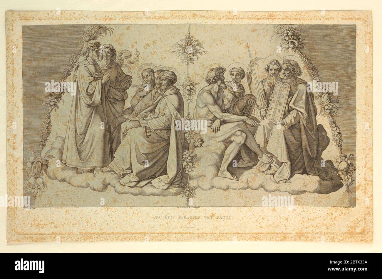 Dantes Paradise. Ricerca nel paradiso di ProgressDante. Foto Stock