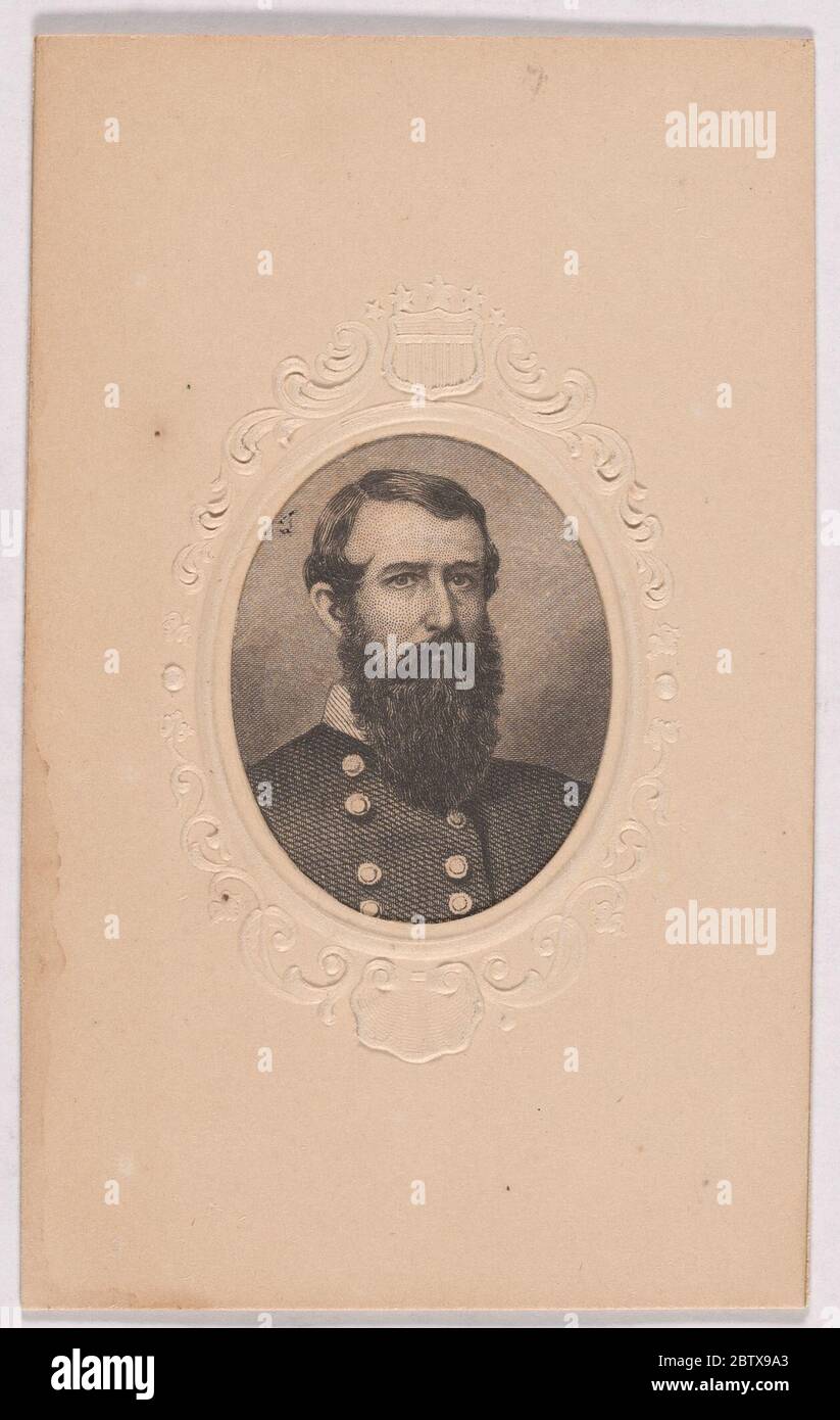 John Clifford Pemberton. Foto Stock