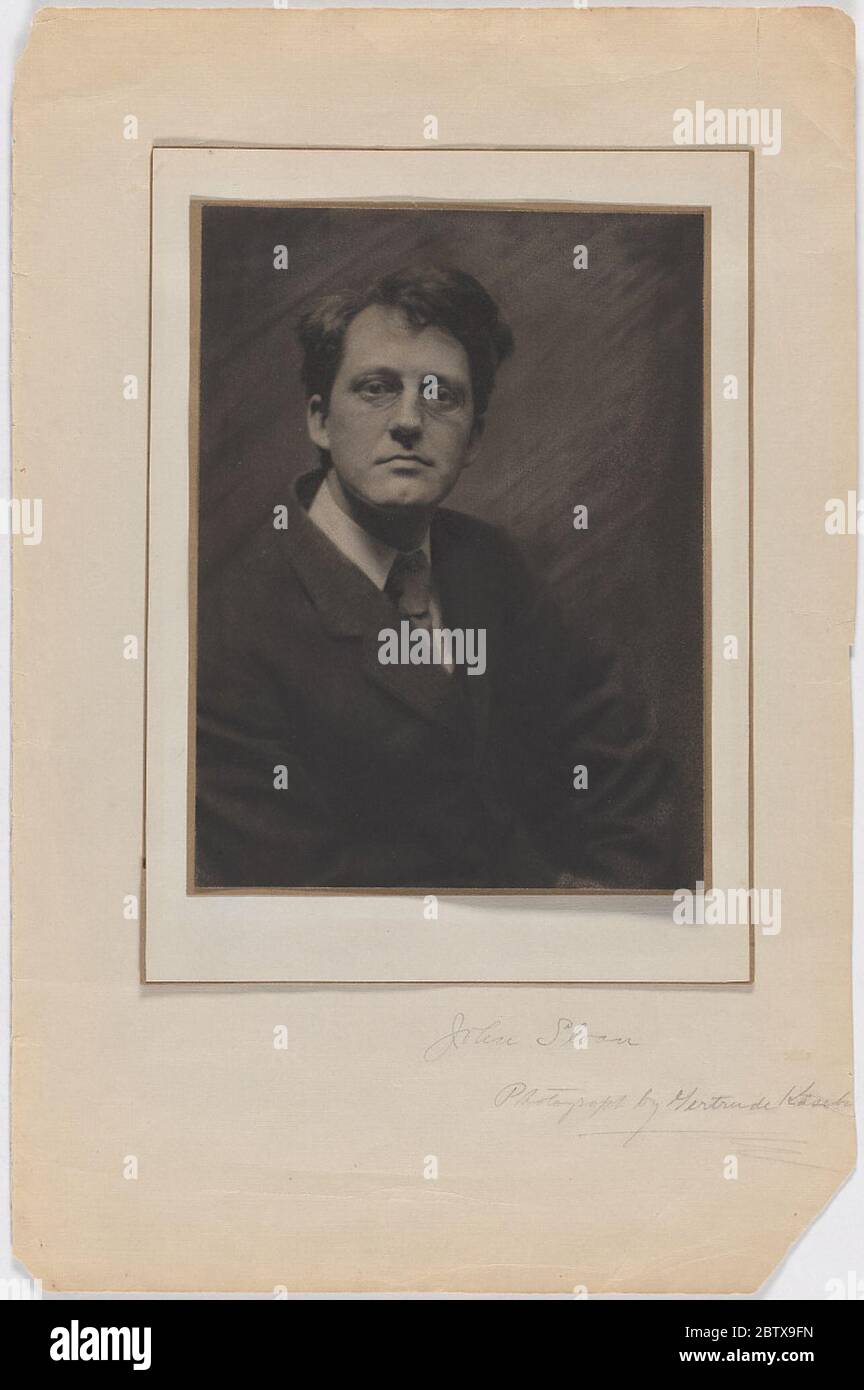 John francese Sloan. Foto Stock