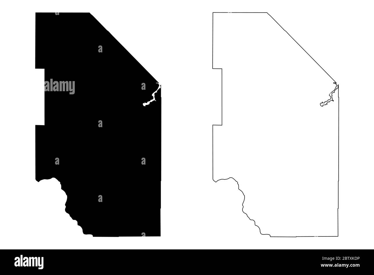 ADA County, Idaho (Stati Uniti, Stati Uniti d'America, Stati Uniti, Stati Uniti, Stati Uniti) mappa vettoriale, schizzo di scrimbola Ada mappa Illustrazione Vettoriale