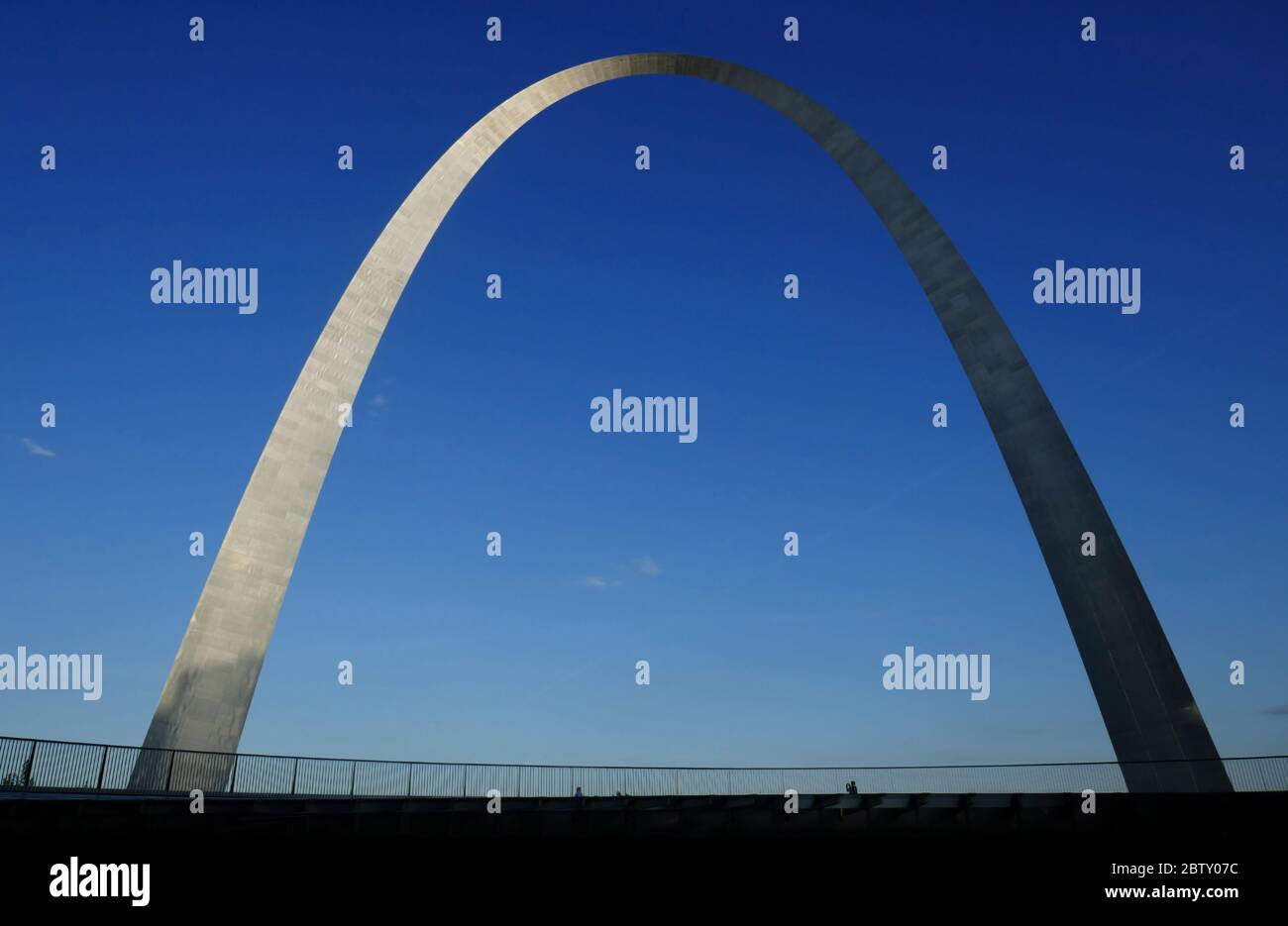 St. Louis Missouri, Missouri, Missouri USA, Gateway Arch, Jefferson National Expansion Memorial Foto Stock