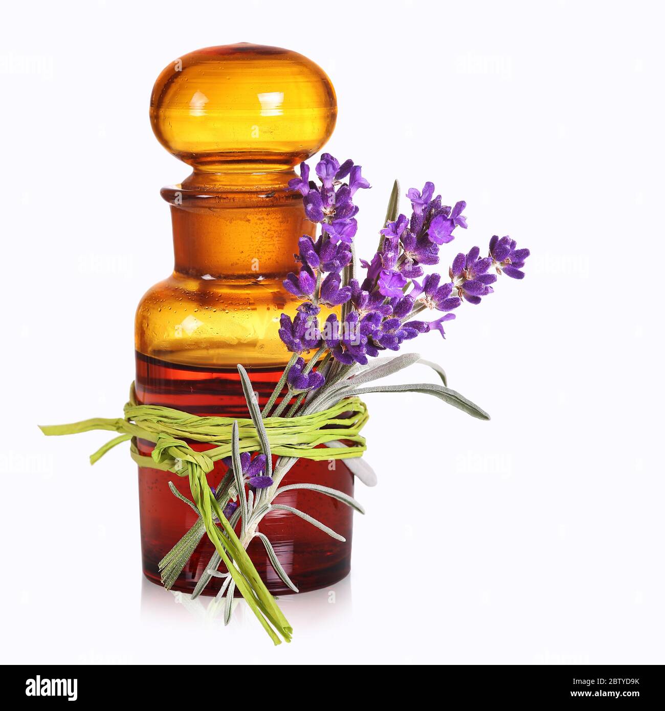 Flacone del farmacista con medicinale alternativo Foto Stock