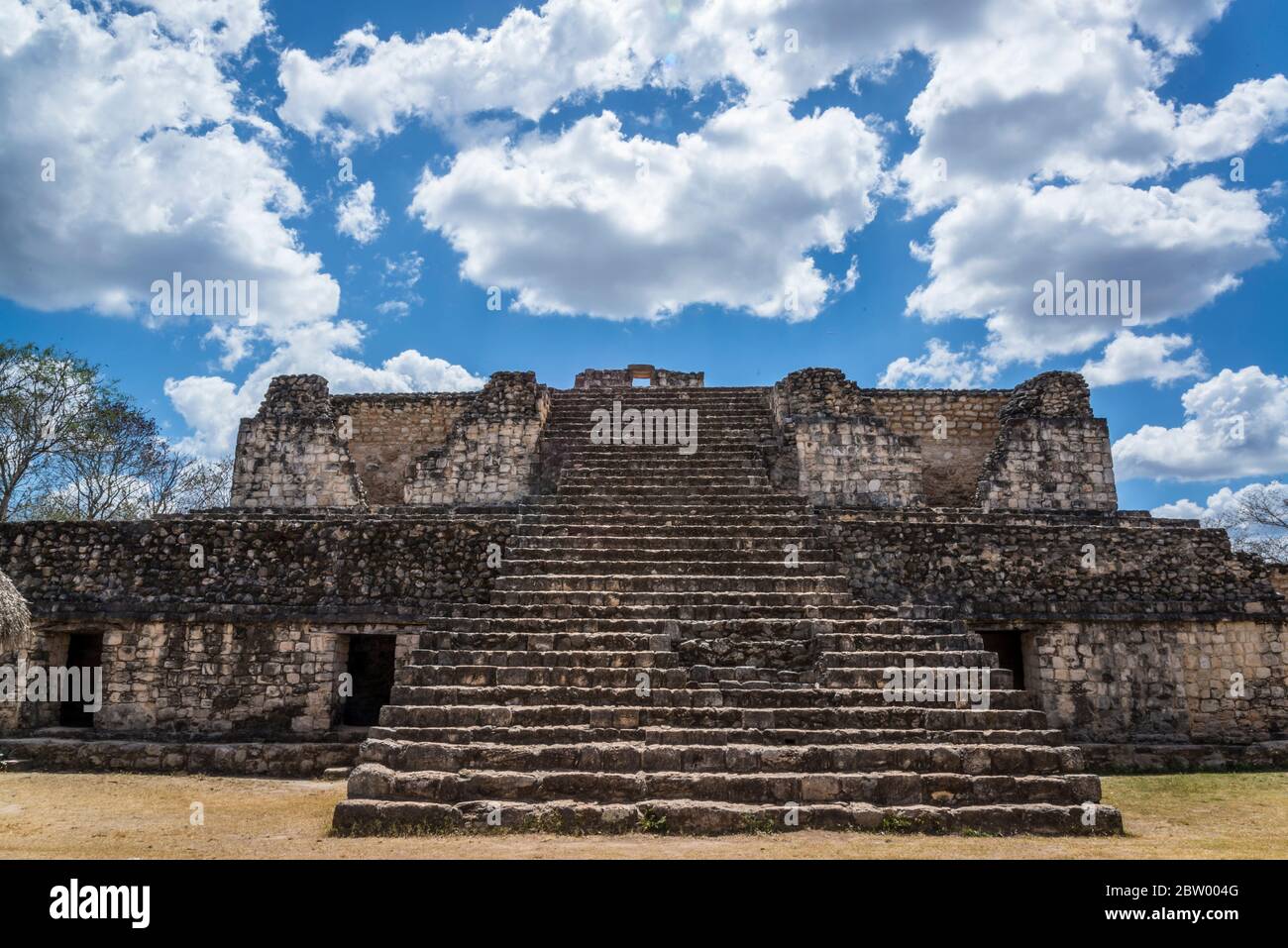 Le rovine maya di Ek Balam, Yucatan, Messico Foto Stock