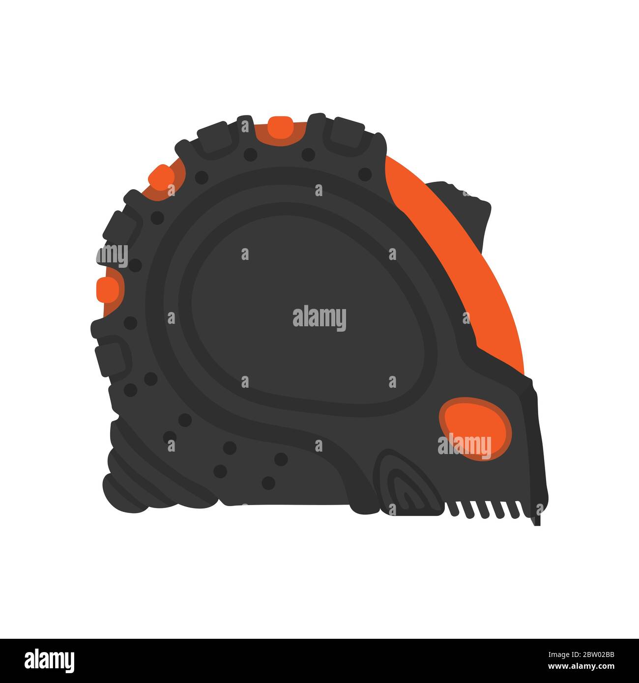 Strumento roulette vettore flat illustrazione Illustrazione Vettoriale